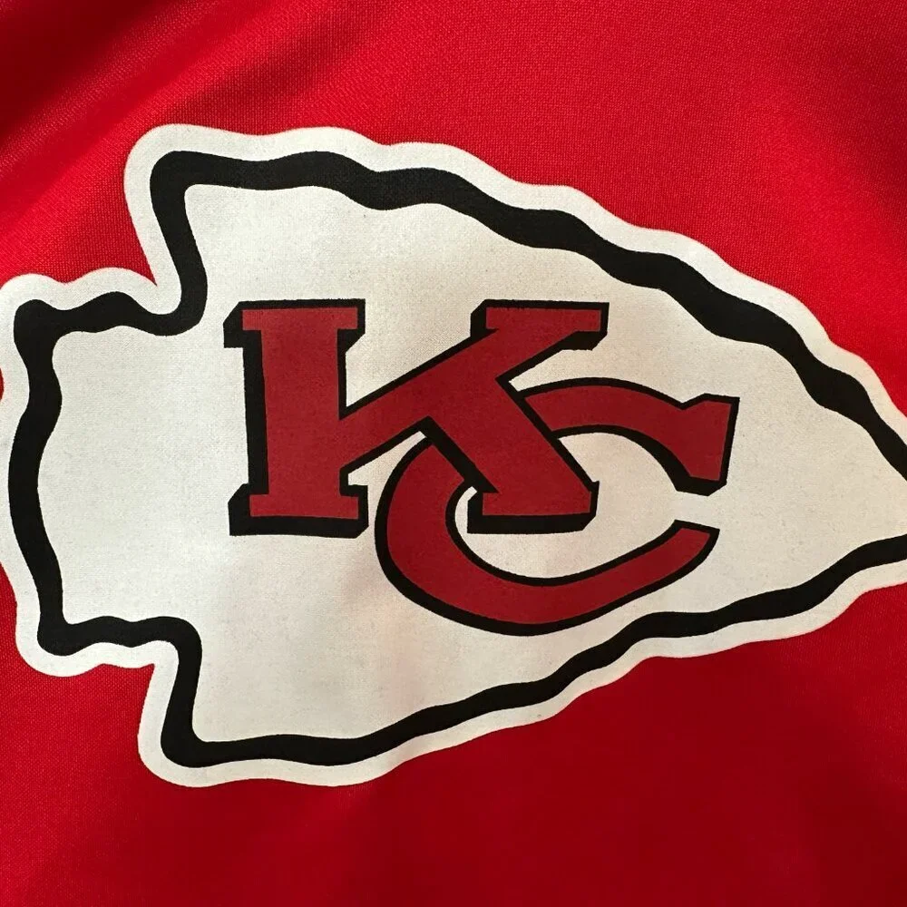 Kansas City Chiefs NFL Hoodie KC Arrowhead Team Logo Youth Large